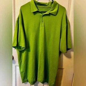 Men's Nike Golf DRI-FIT sz. XL Bright Green SS Polo Shirt